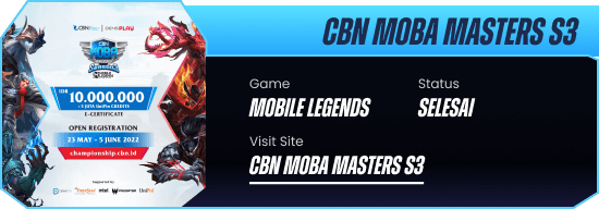 CBN Moba Masters S3